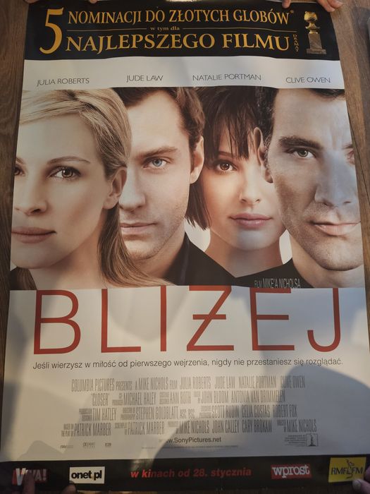 Plakat Filmowy- Bliżej 68x96 cm