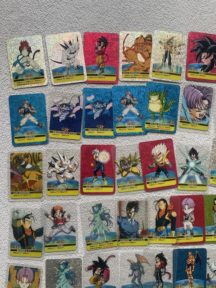 Karty „Lamincards” seria Dragon Ball GT