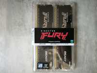 ОЗУ Kingston DDR4 32GB (2x16GB) 3200Mhz FURY Beast Black (KF432C16BB1K