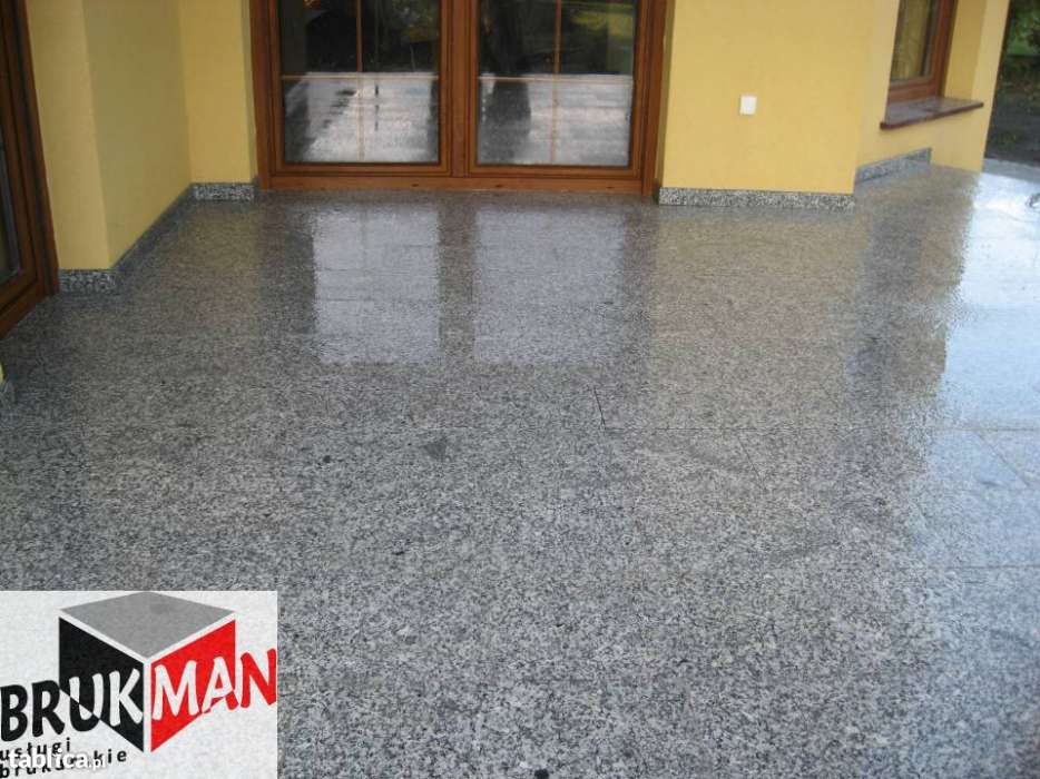 Brukarstwo - układanie kostki granitowej - Strzegom Dolnyśląsk