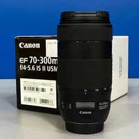 Canon EF 70-300mm f/4-5.6 IS II Nano USM (NOVA - 3 ANOS DE GARANTIA)