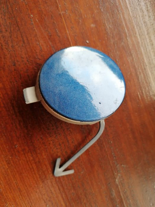 Zaślepka zderzaka haka przód Skoda Fabia II 2 Roomster Niebieska org