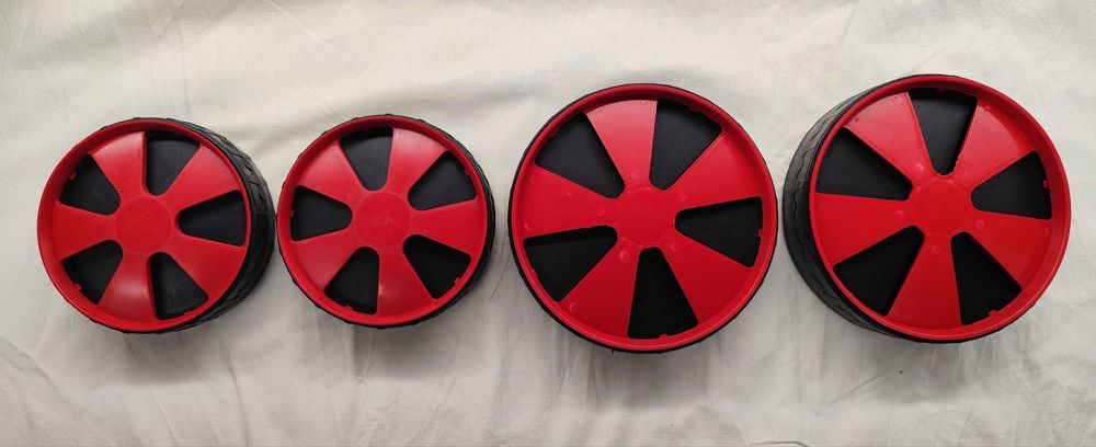 Komplet nowych kół do węgierskiej kosiarki Agrimotor KK4216