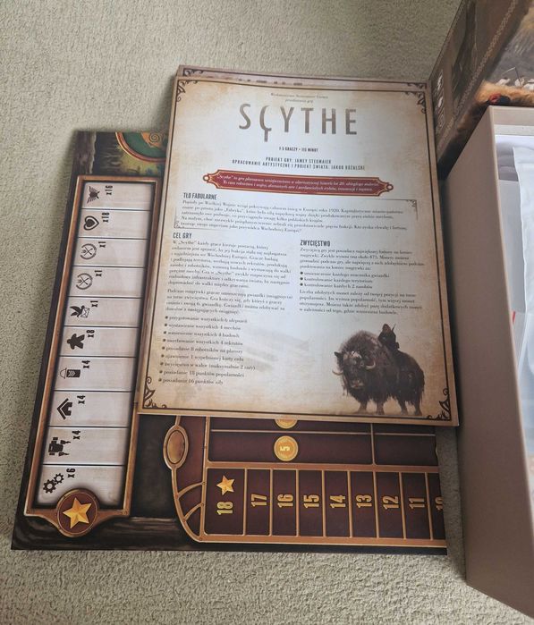 Gra planszowa Scythe super stan