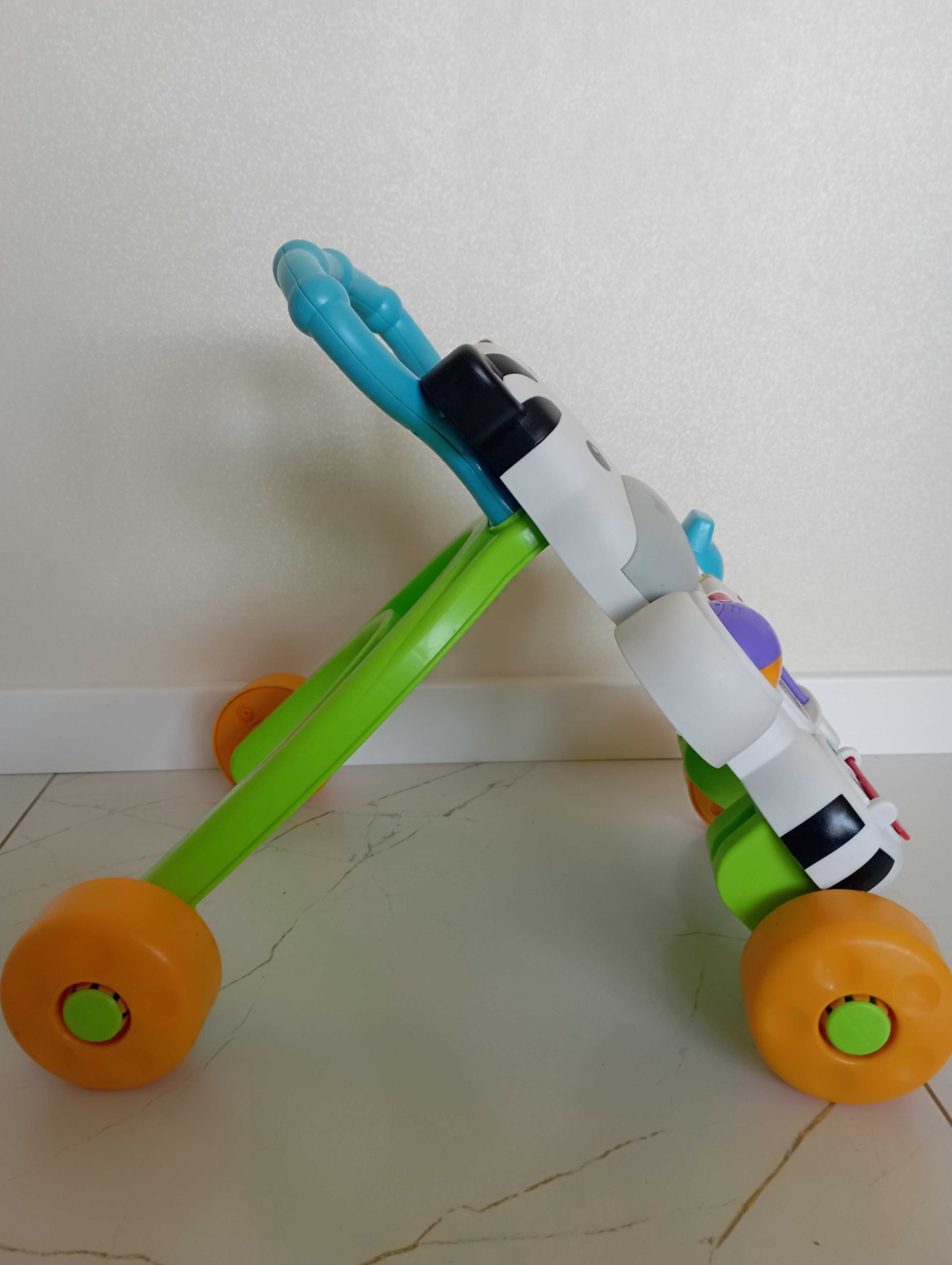 Interaktywny Chodzik-Pchacz Zebra od Fisher-Price® w Języku Polskim