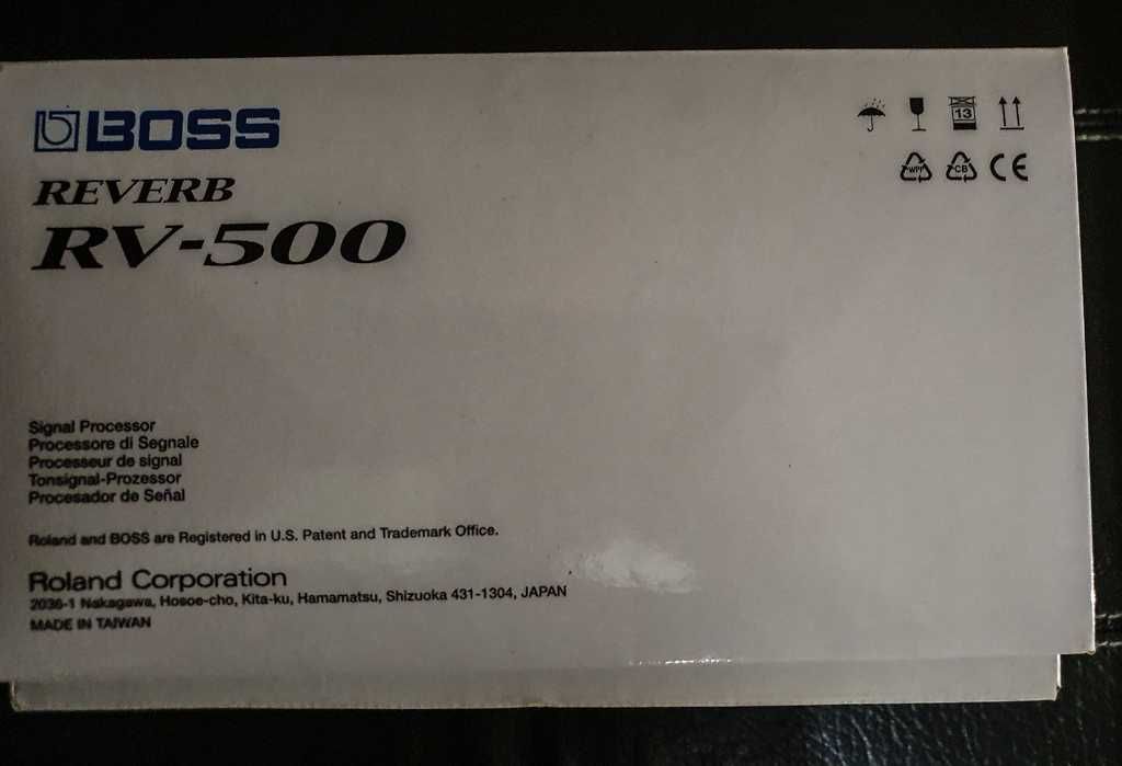 Reverb Boss RV-500