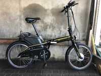Складний електро велосипед 20" Oxford ручка газа