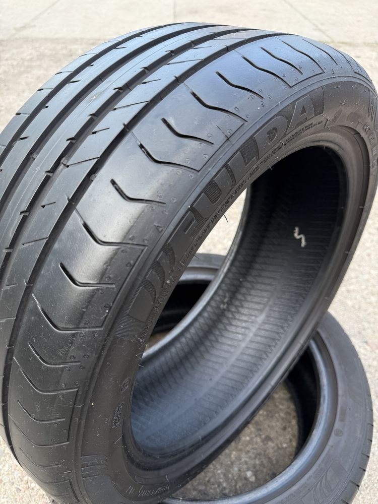 Opony Fulda 225/45r17 91Y Sport Control 2 -2szt uzywane letnie DOT0124
