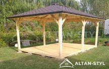 Altany, altanki, wiaty, altana ogrodowa JOLA 6x4m PRODUCENT