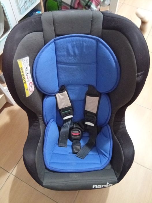 Cadeira auto 360 Nania com redutor.