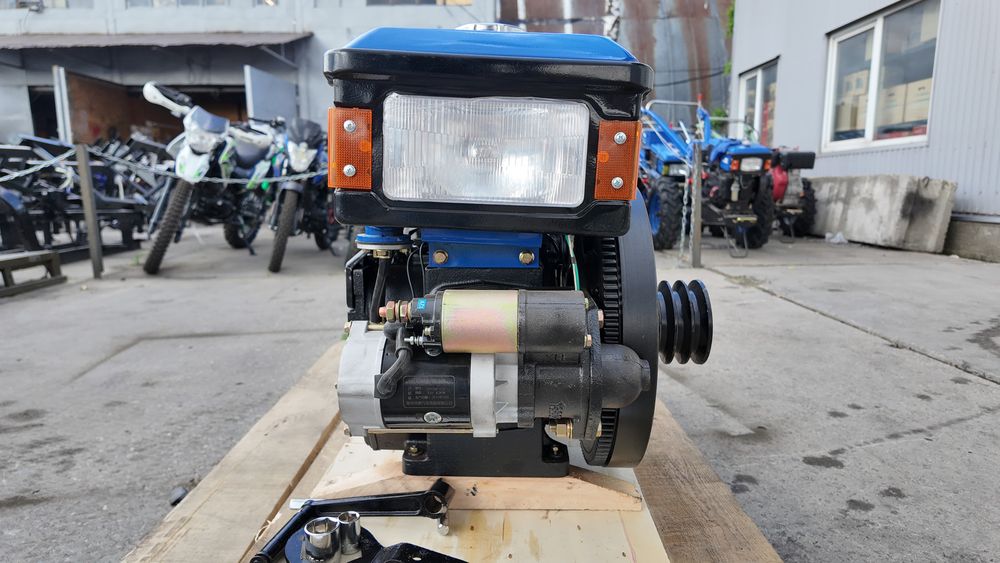 Дизельний двигун Зубр R195NM 12 к.с. з електростартером