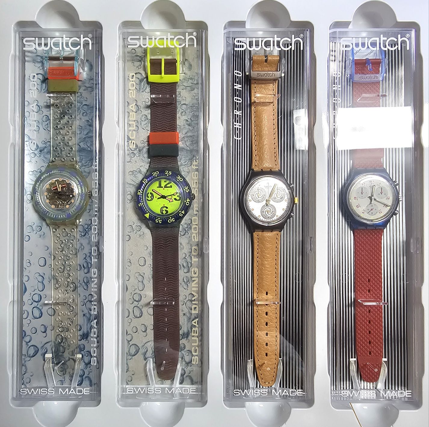 104 relógios Swatch (com raridades)