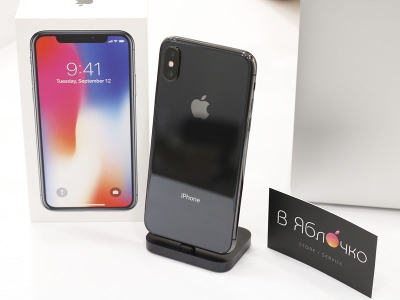 Як новий! IPhone X 256gb Space Gray. Гарантія!