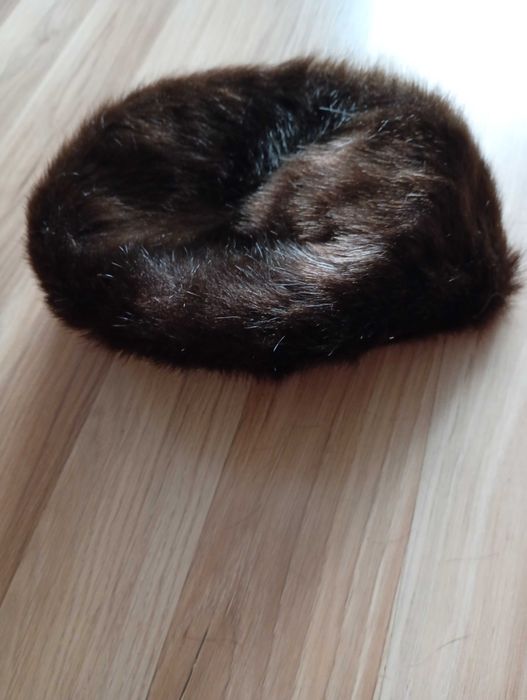 Czapka z futra zimowa