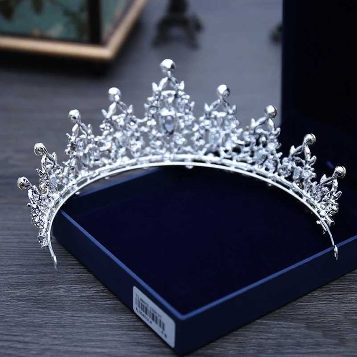 Entrega Imediata Para Noiva Tiara Cristal Acessório Para o Cabelo