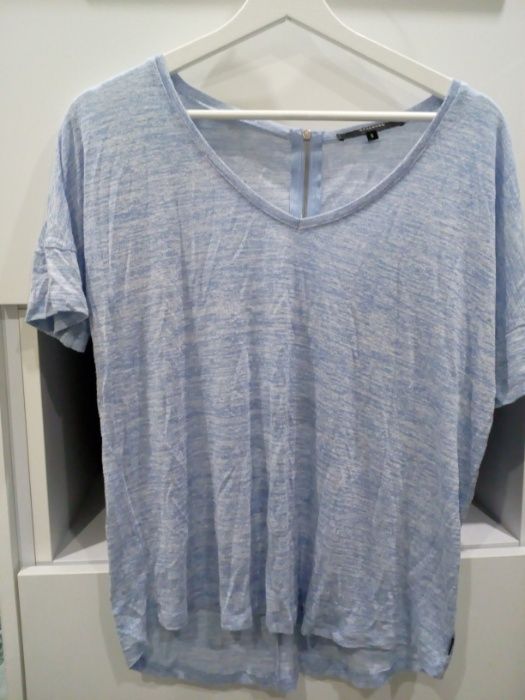 Niebieska koszulka z Reserved, rozmiar S