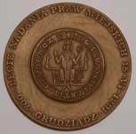Medal Grudziądz 700 - lecie Praw Miejskich Brązowy