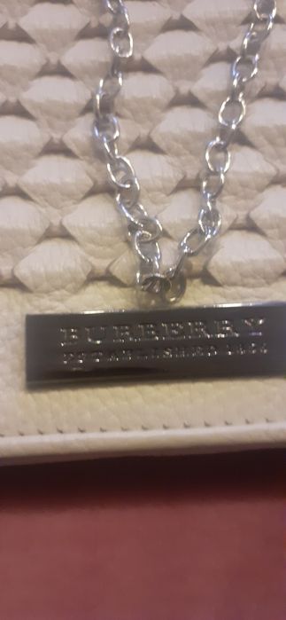 Сумка шкіряна Burberry