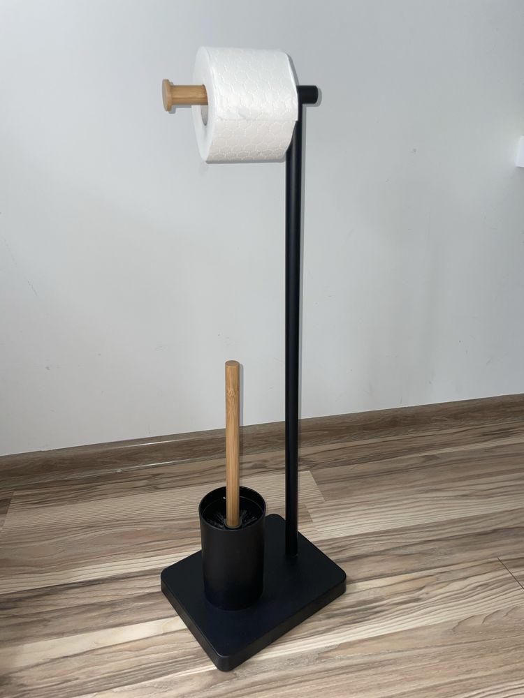 Stojak WC czarny