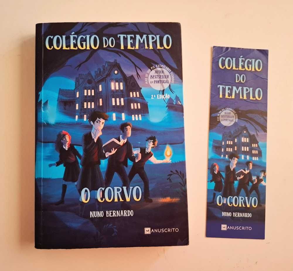 Livros "O Colégio do Templo" - numeros 1, 2, 3 e 4.