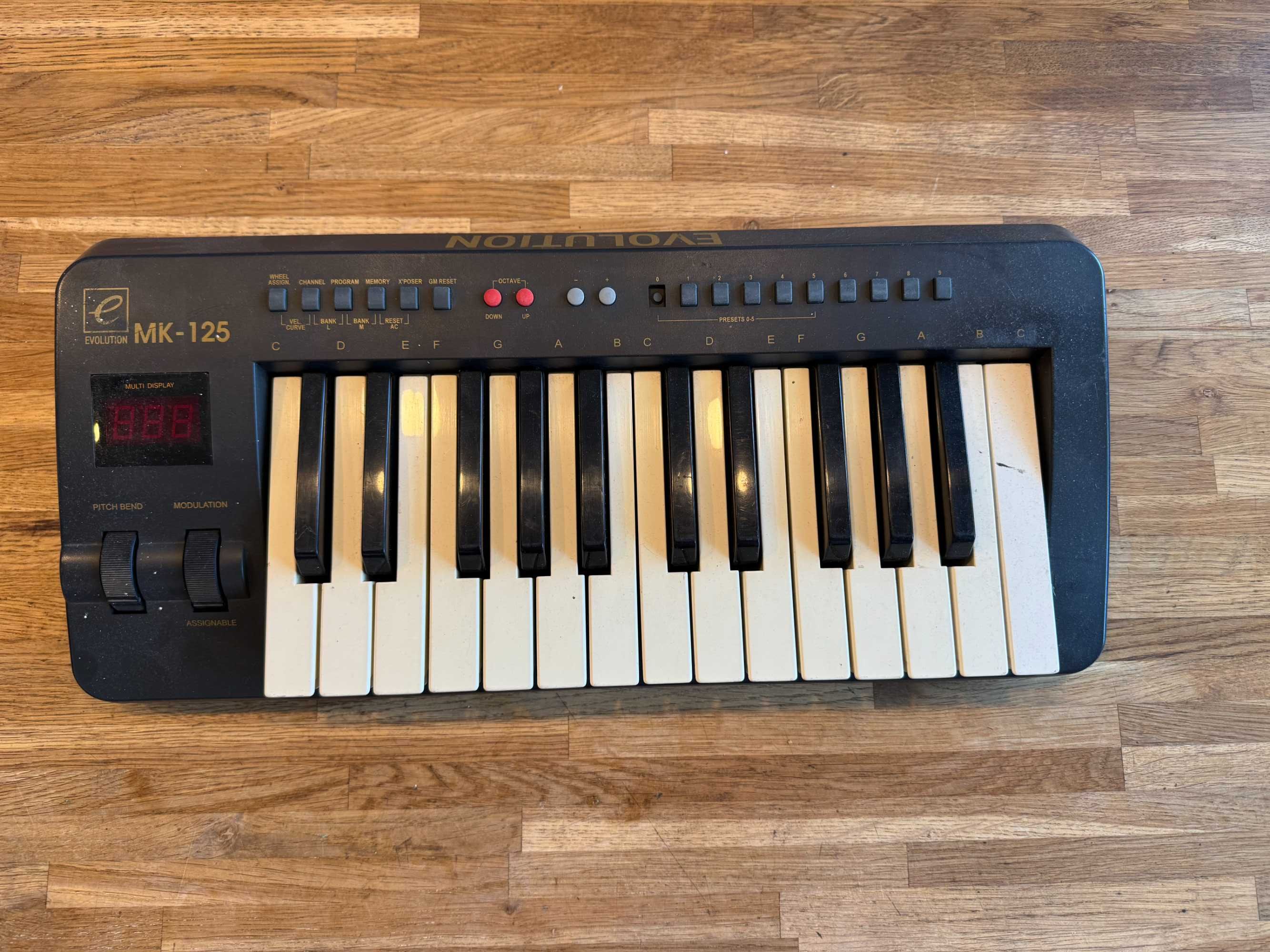 Keyboard MIDI MK-125