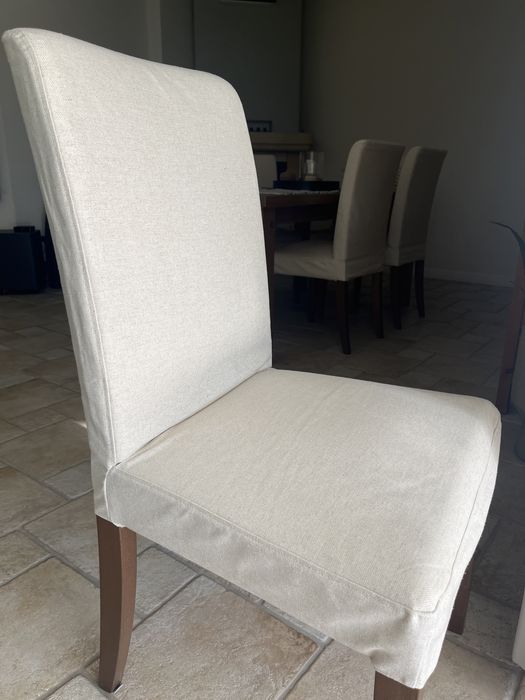 Krzesła tapicerowane ikea 6 sztuk