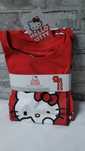 Piżama bawełniana Hello Kitty z krótkim rękawem Primark