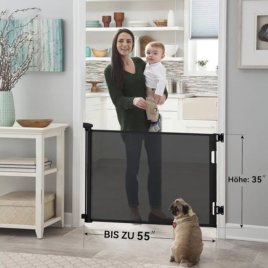 Bramka zabezpieczająca roleta 140cm