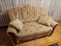 Komplet wypoczynkowy: 2x kanapa, fotel
