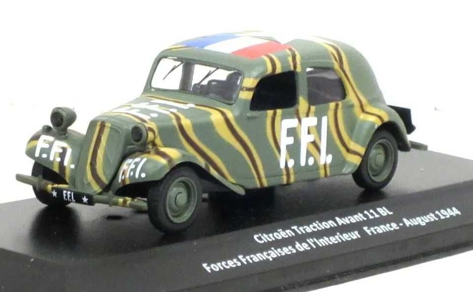 Citroen Front Ttaction 11 BL FORCE FRANCE 1944 scale 1/43 - Diecast -
