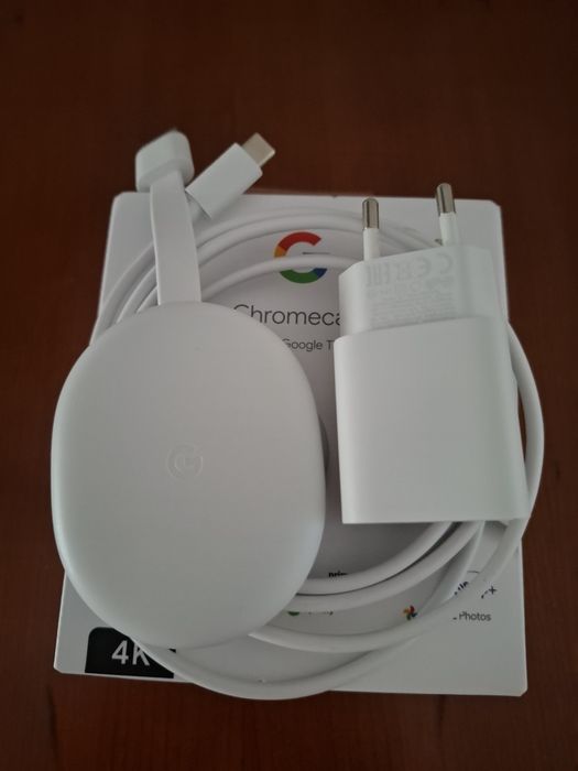 Google Chromecast 4k como novo