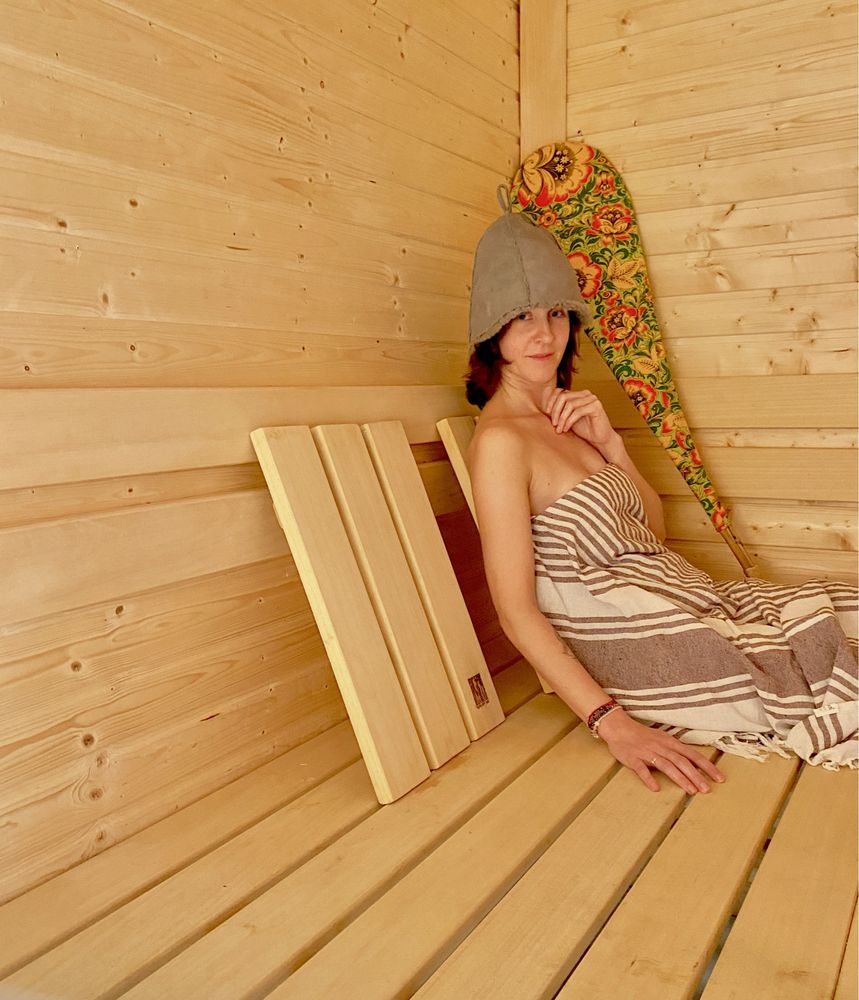 Sauna  Sauna fińska  Sauna ogrodowa   Bania. 6k
