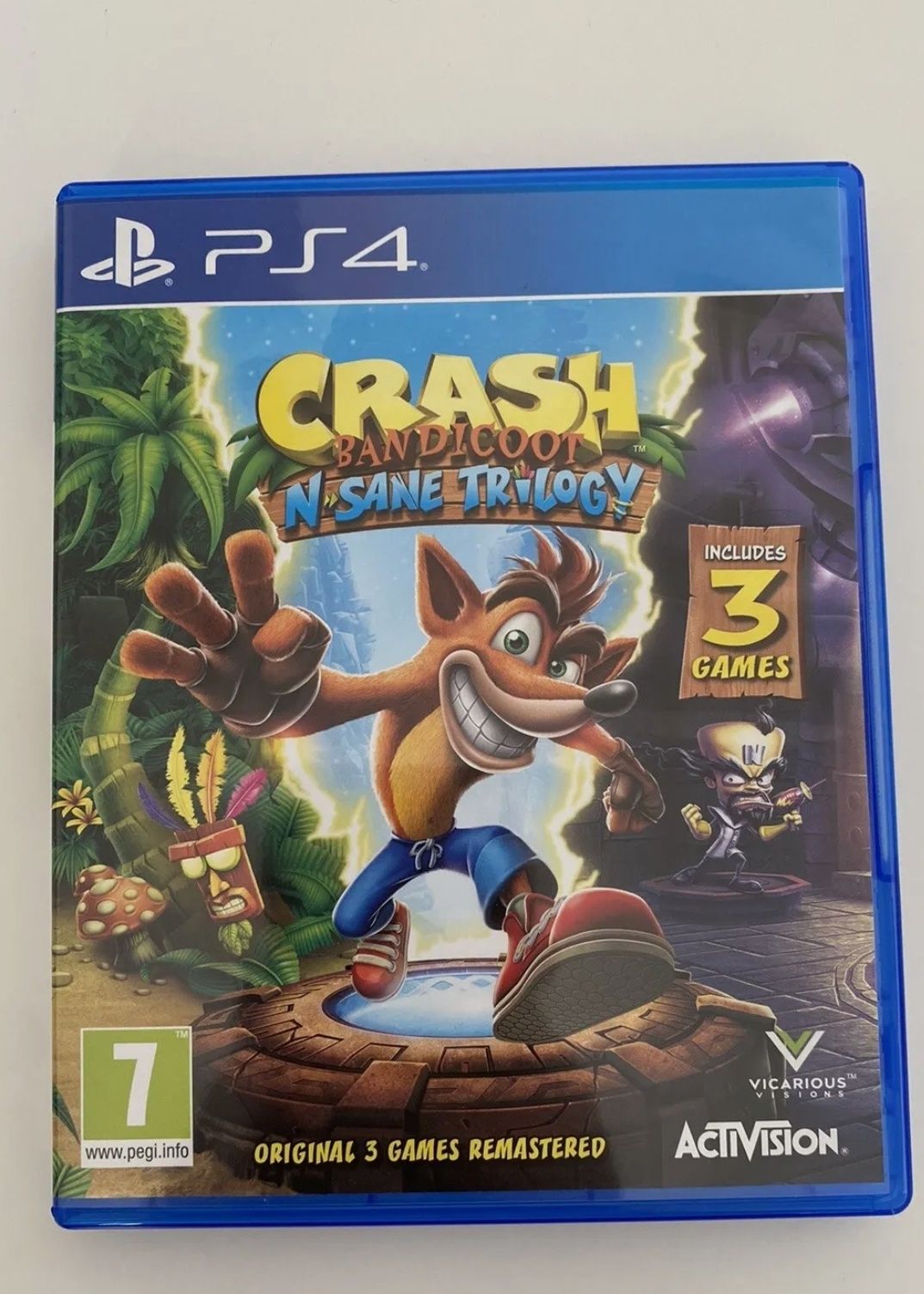 Gra Crash Bandicoot Trilogy PS4 Dla Dzieci