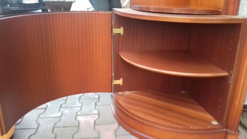 witryna, narożnik + drzwi