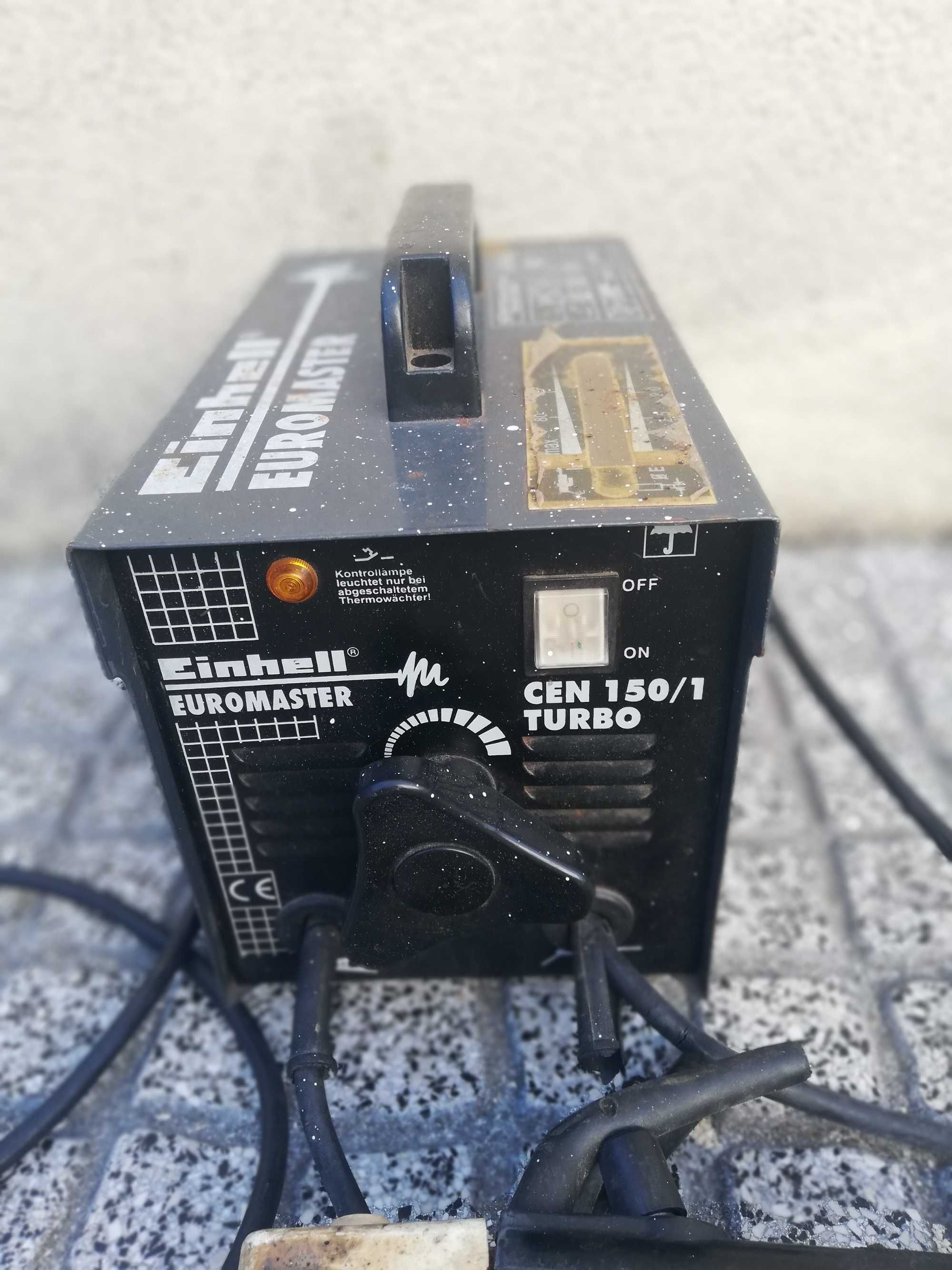 Aparelho soldar eléctrico einhell a funcionar na perfeição