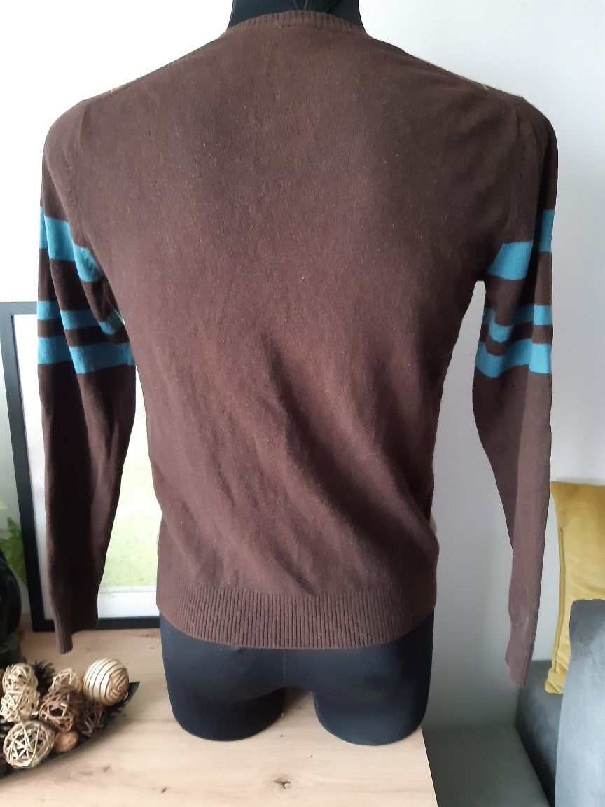 Męski sweterek w serek Gap M