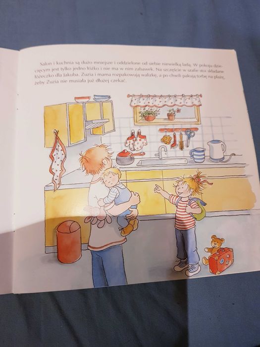 Książeczka dla dzieci Zuzia jedzie na wakacje Mądra mysz