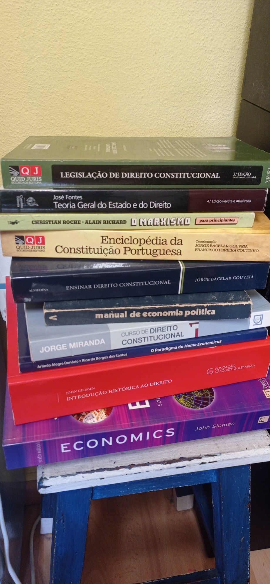 Livros direito, economia