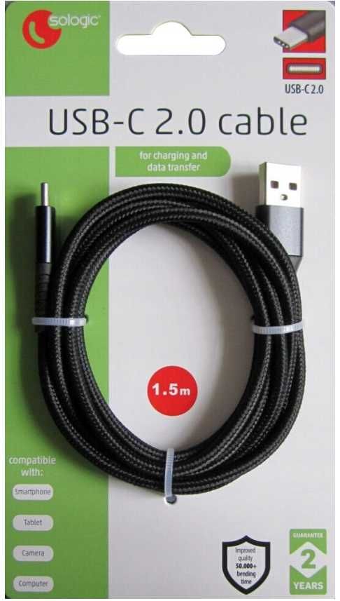 kabel USB typ C 1,5m do ładowania i przesyłania danych do Samsung