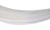 Fiszbina plastikowa szerokość 8 mm typ A ( 1 mb ) Biała