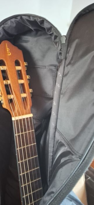 Guitarra 1/2 com saco Ritter