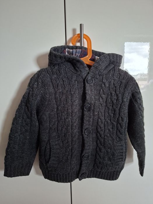 Sweter rozpinany chłopięcy