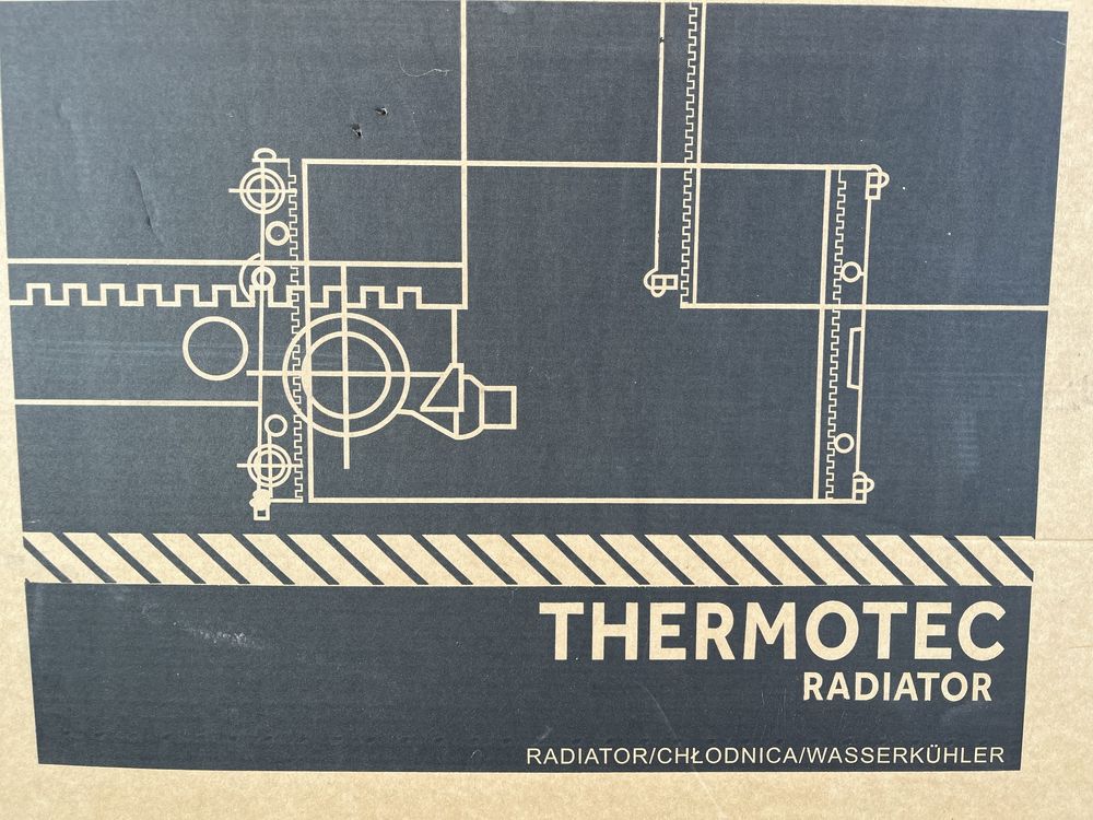 Радіатор охолодження двигуна THERMOTEC D75011TT Mitsubishi