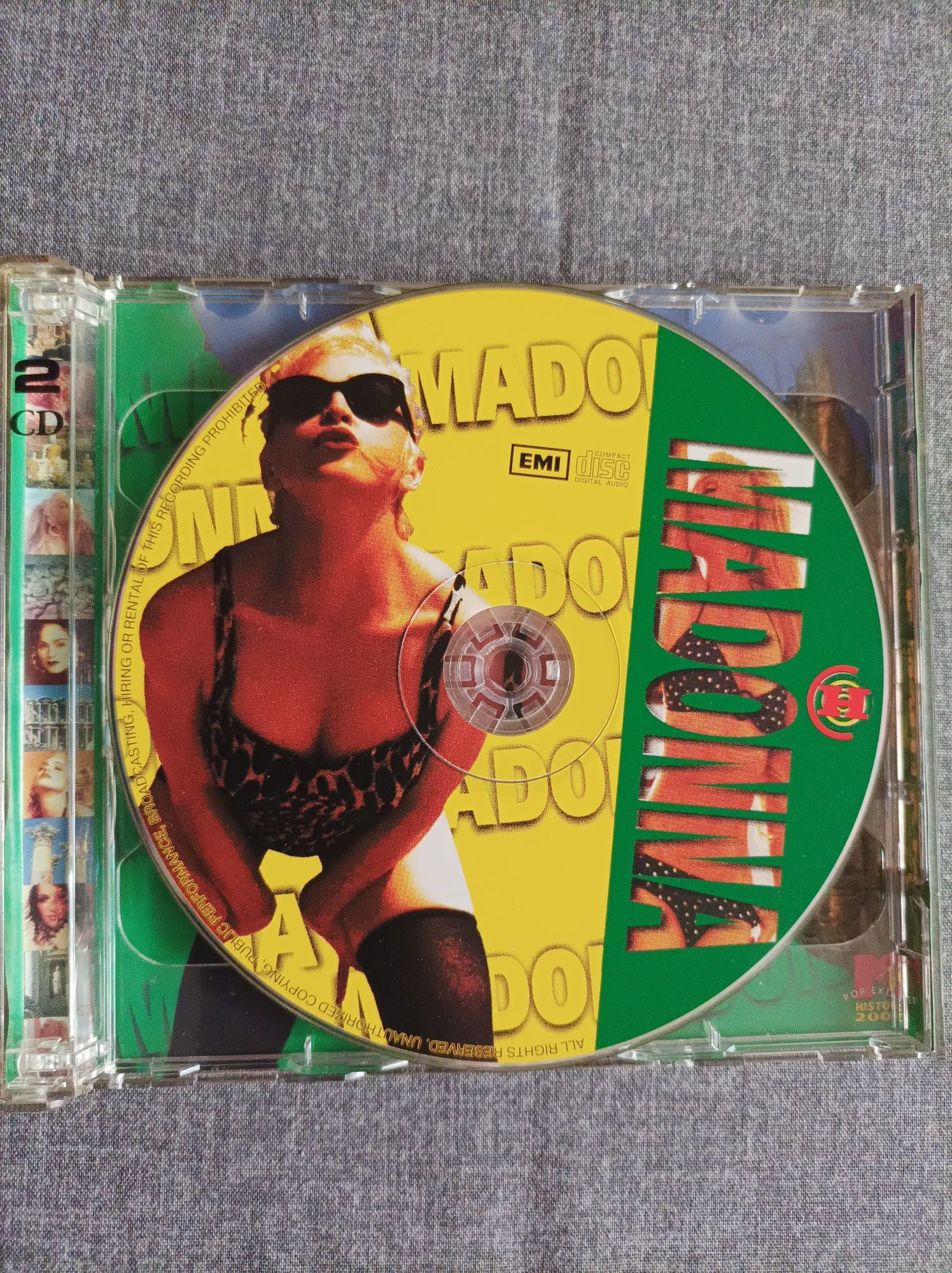 16- Madonna - Platinum Hits MTV HISTORY 2000 , Like a Prayer- 3 x CD