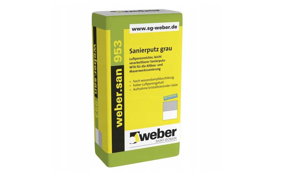 Tynk renowacyjny / Weber SAN 953 ok. 15 kg