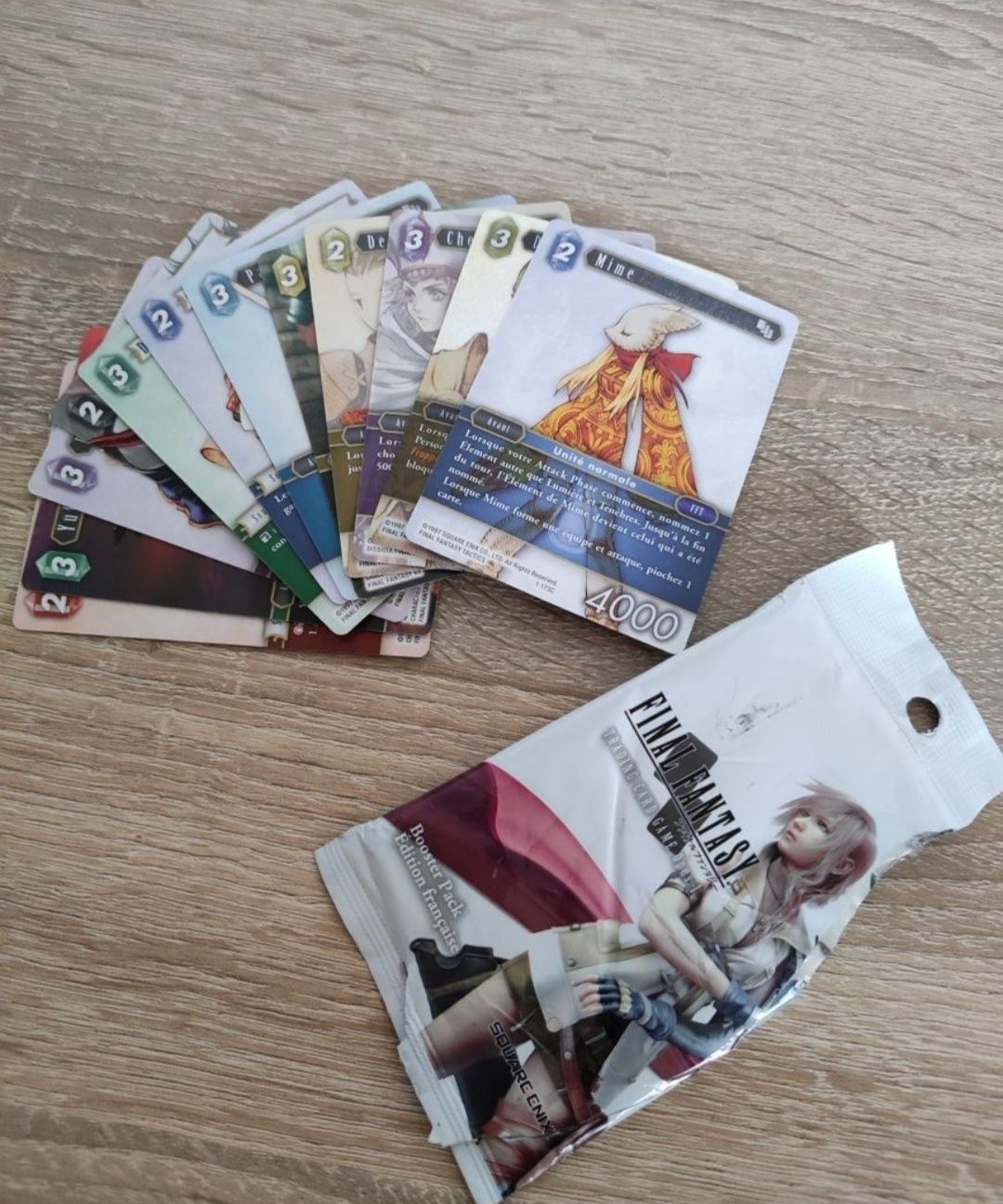 Final Fantasy Opus 1 Booster Karty Kolekcjonerskie  12 sztuk