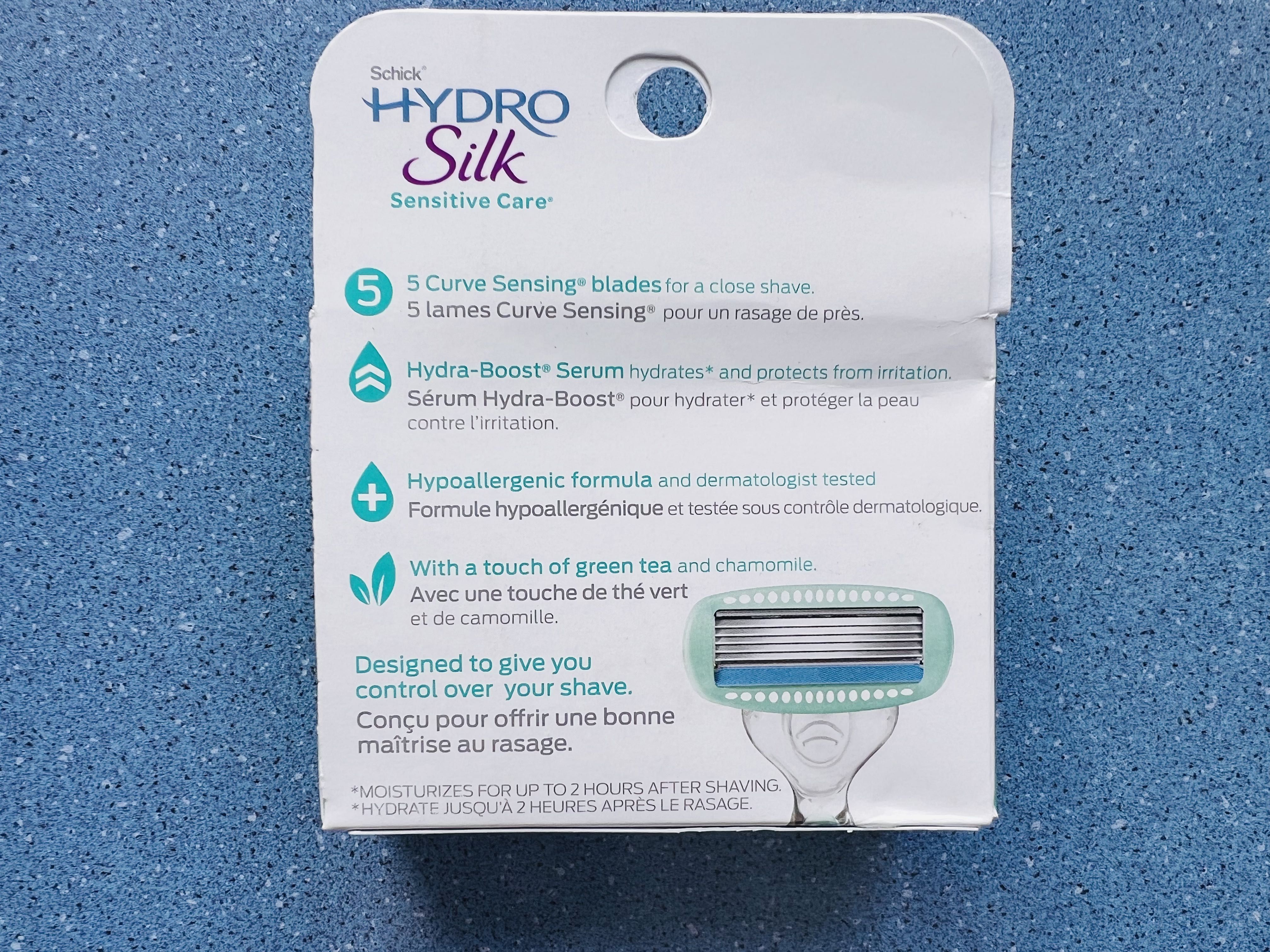 Schick Hydro Silk 5, змінні картриджі для гоління для жінок