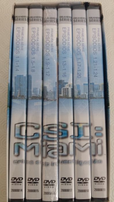 CSI - Miami Primeira Série em DVD