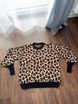 Panterka xxl xl 48 50 52 plus size sweter Moda Kataliński