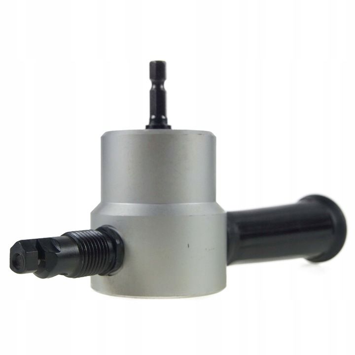 Nożyce Do Cięcia Blachy Przystawka Adapter Na Wiertarkę Black
